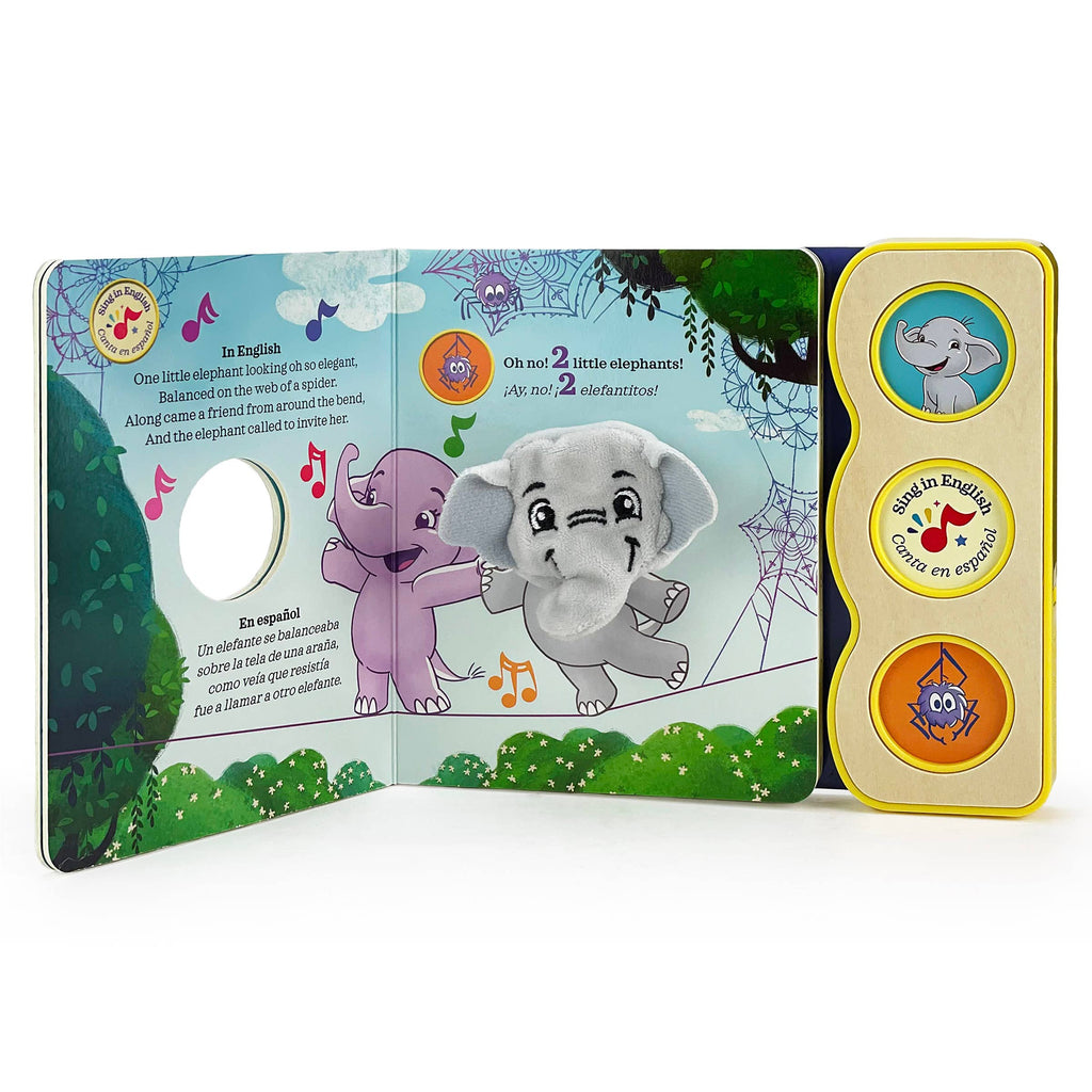 Canticos Little Elephants (Bilingual) Finger Puppet Sound