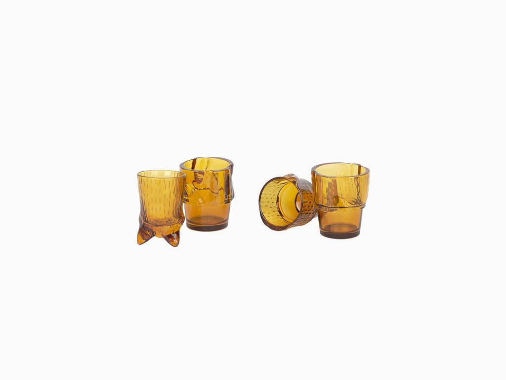 Kitty Stackable Glasses Ginger