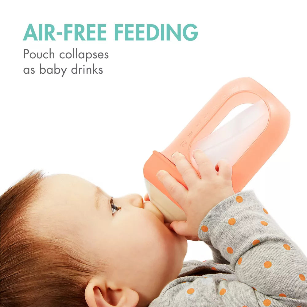 NURSH Silicone Pouch Baby Bottles