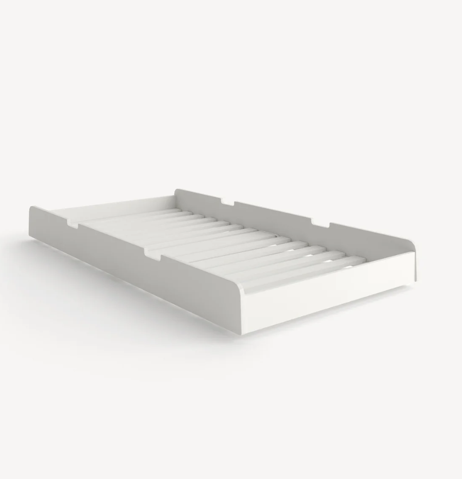 River Trundle Bed White