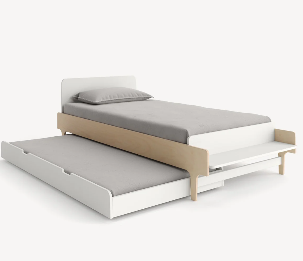 River Trundle Bed White
