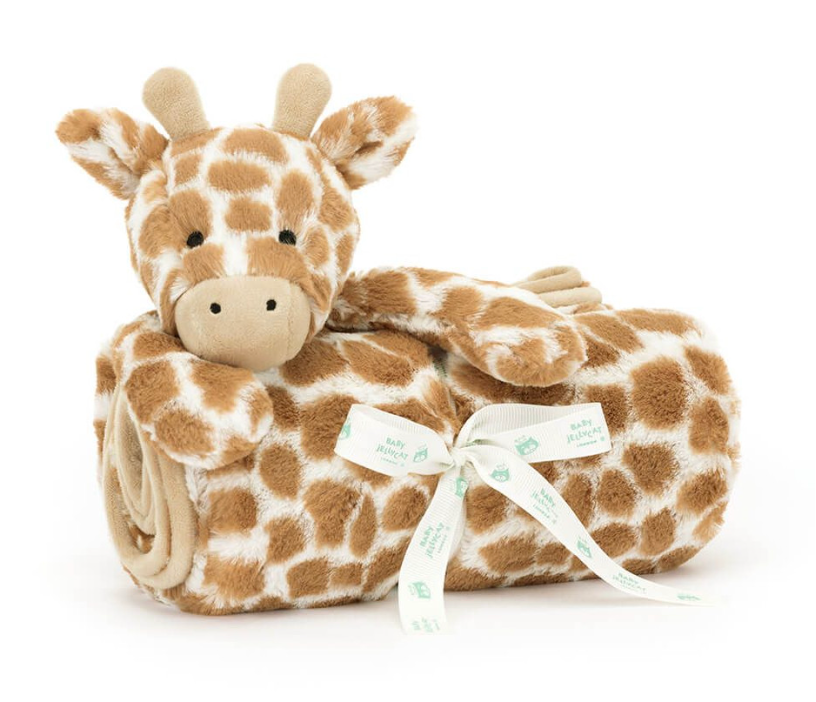 Bashful Giraffe Blankie