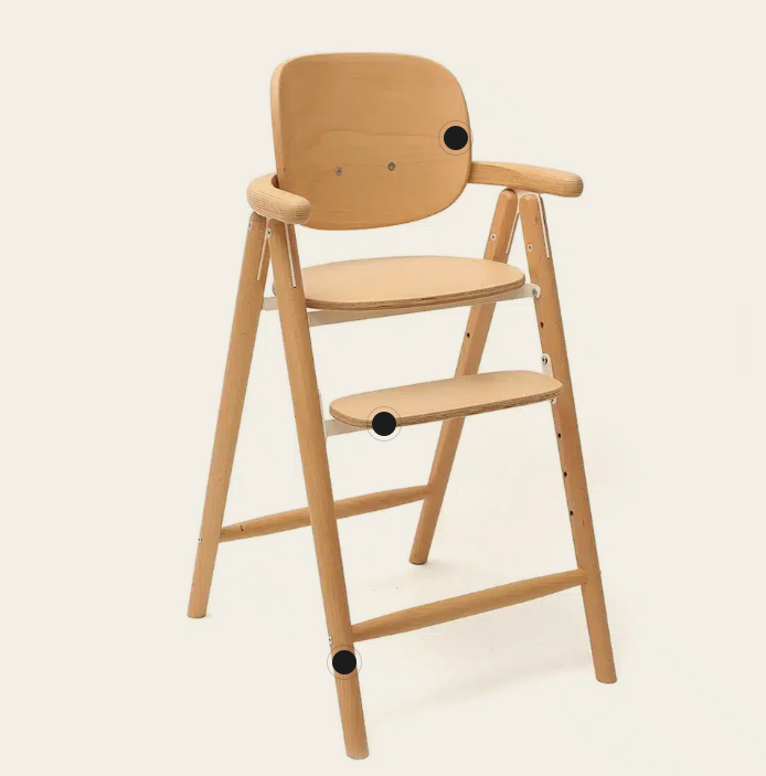 TOBO wooden evolving High chair for babies