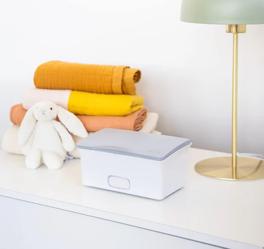 Gray Wipes Dispenser Ubbi