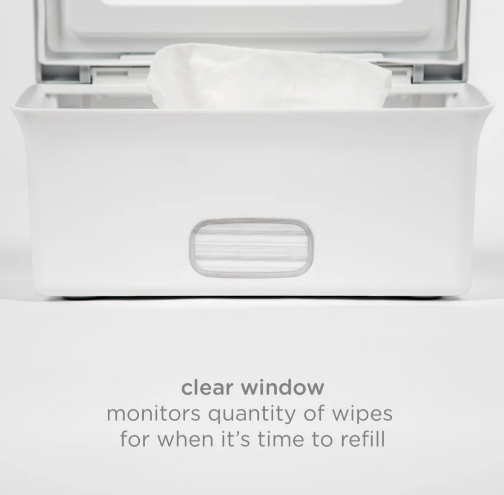 Gray Wipes Dispenser Ubbi
