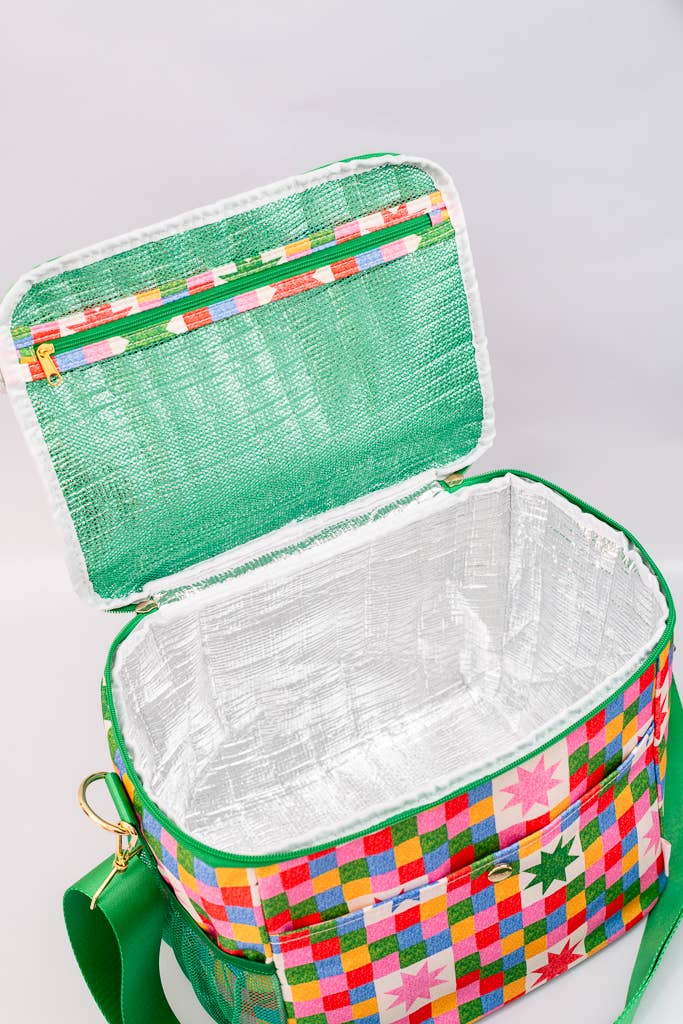 Cooler Bag, Checker Stars