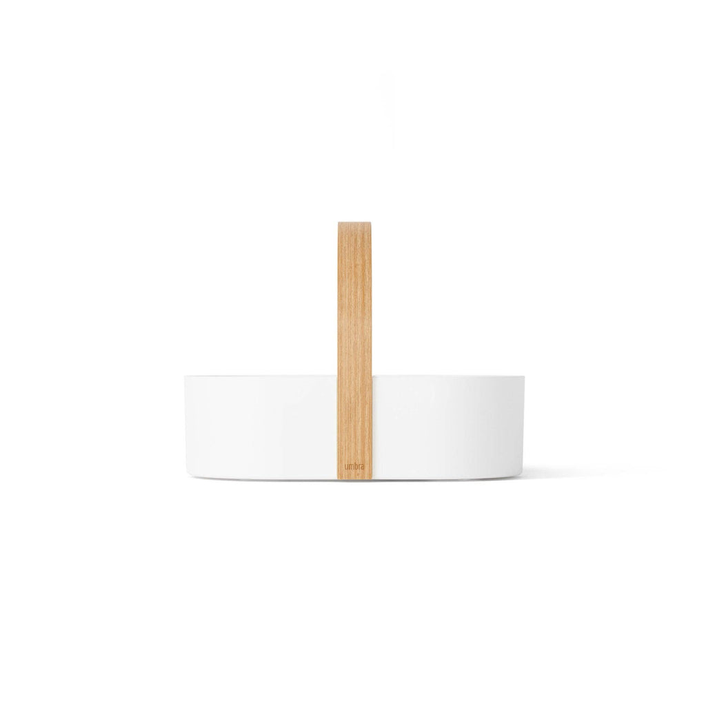 Bellwood Caddy: White-Natural