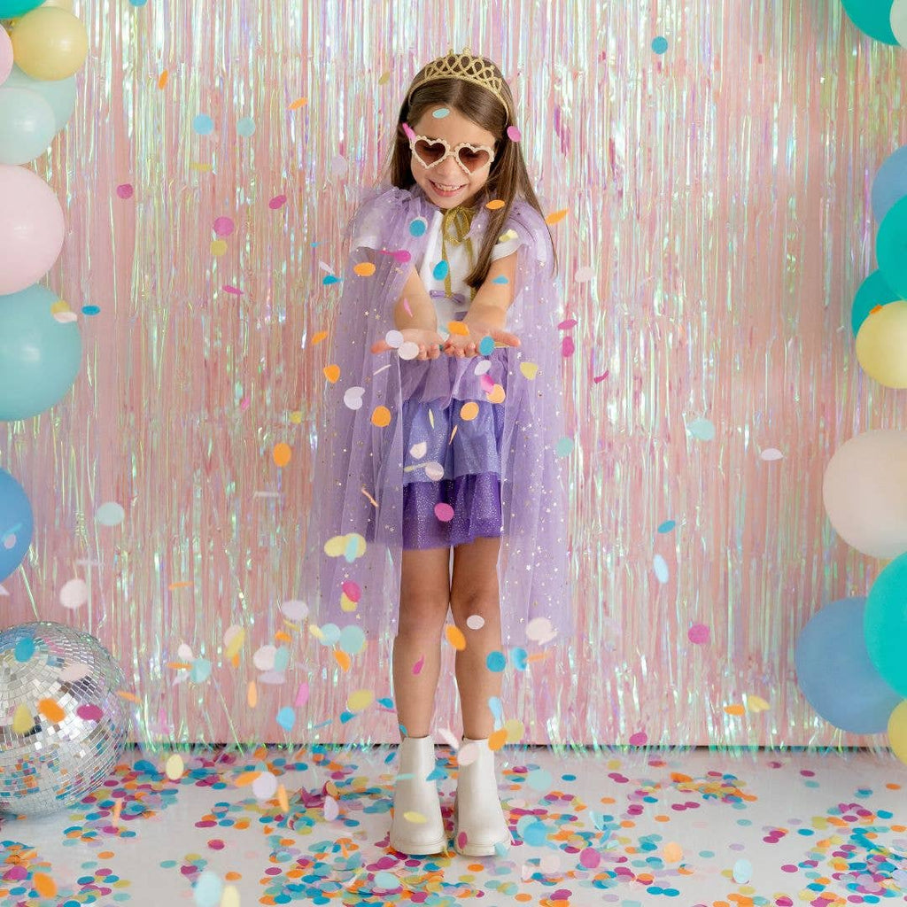 Lavender Star Cape - Kids Dress Up Cape