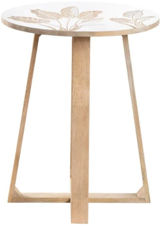 Seaside White Accent Table