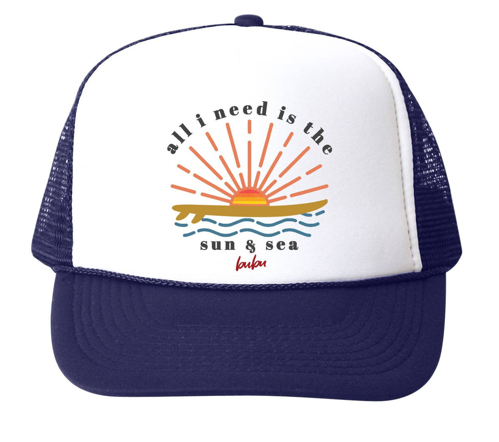 Sun & Sea Trucker Hat (multi color)