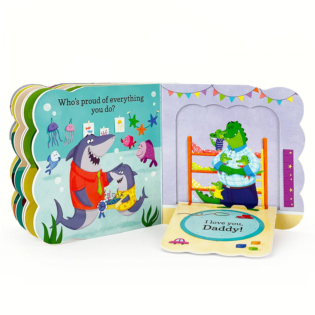 Babies Love Daddy Lift-a-Flap Book