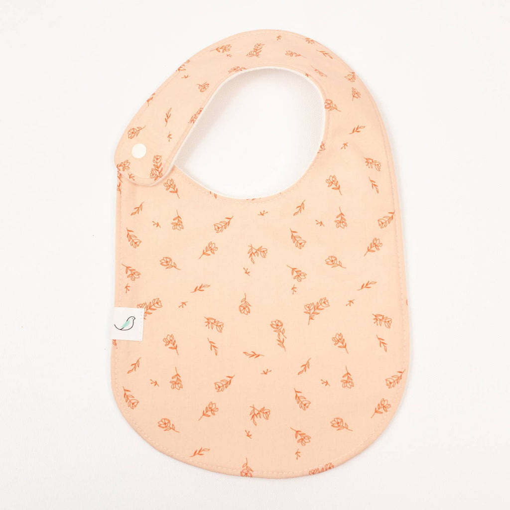 Charlie Snap Bib - Sweet Briar