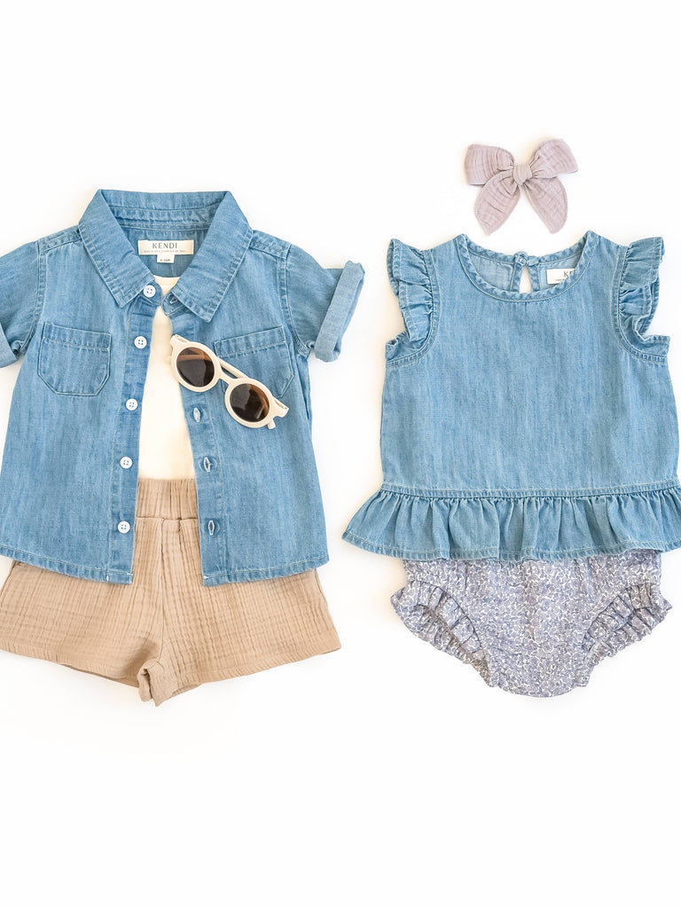 Chambray Button Down