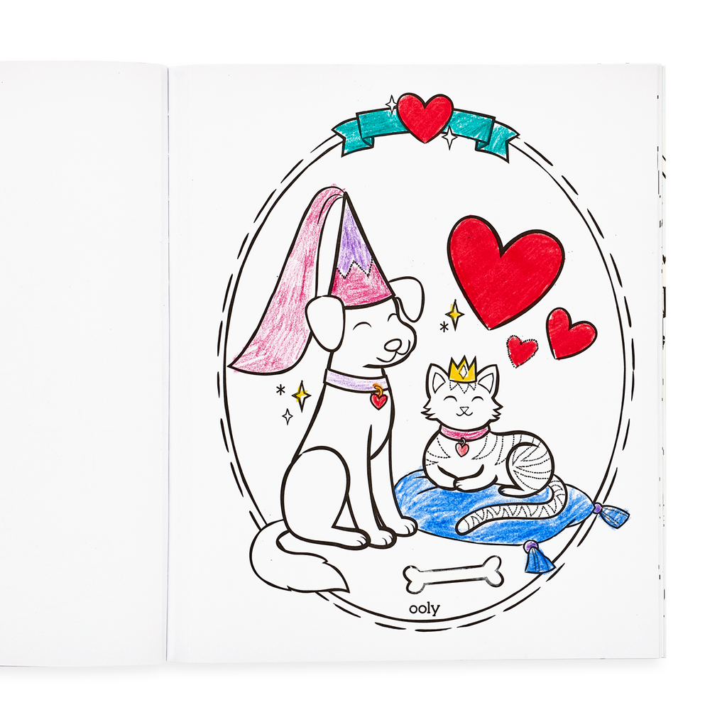 Princesses & Fairies Stampables Coloring Pack