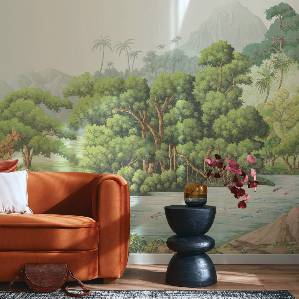 Utopia Peel and Stick Wallpaper Mural, 108" x 156"