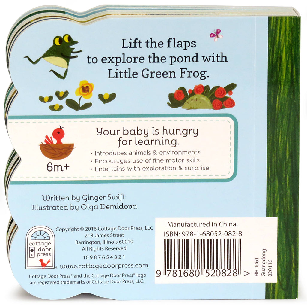 Little Green Frog Pond Lift A Flap