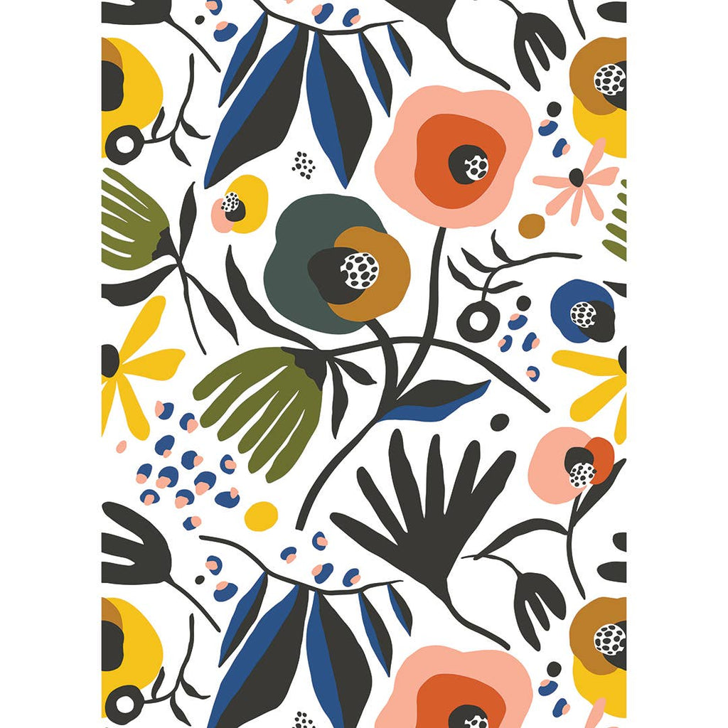 Secret Garden Peel and Stick Wallpaper Mural, 108" x 78"