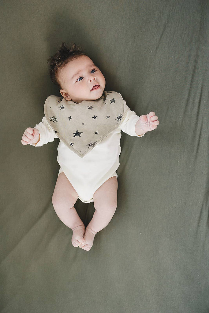 Organic Cotton Bib - Cosmic Stars