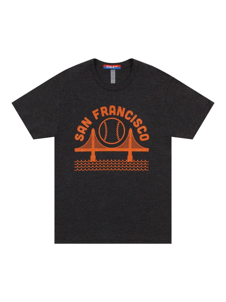 SF Baseball Unisex Tee Black