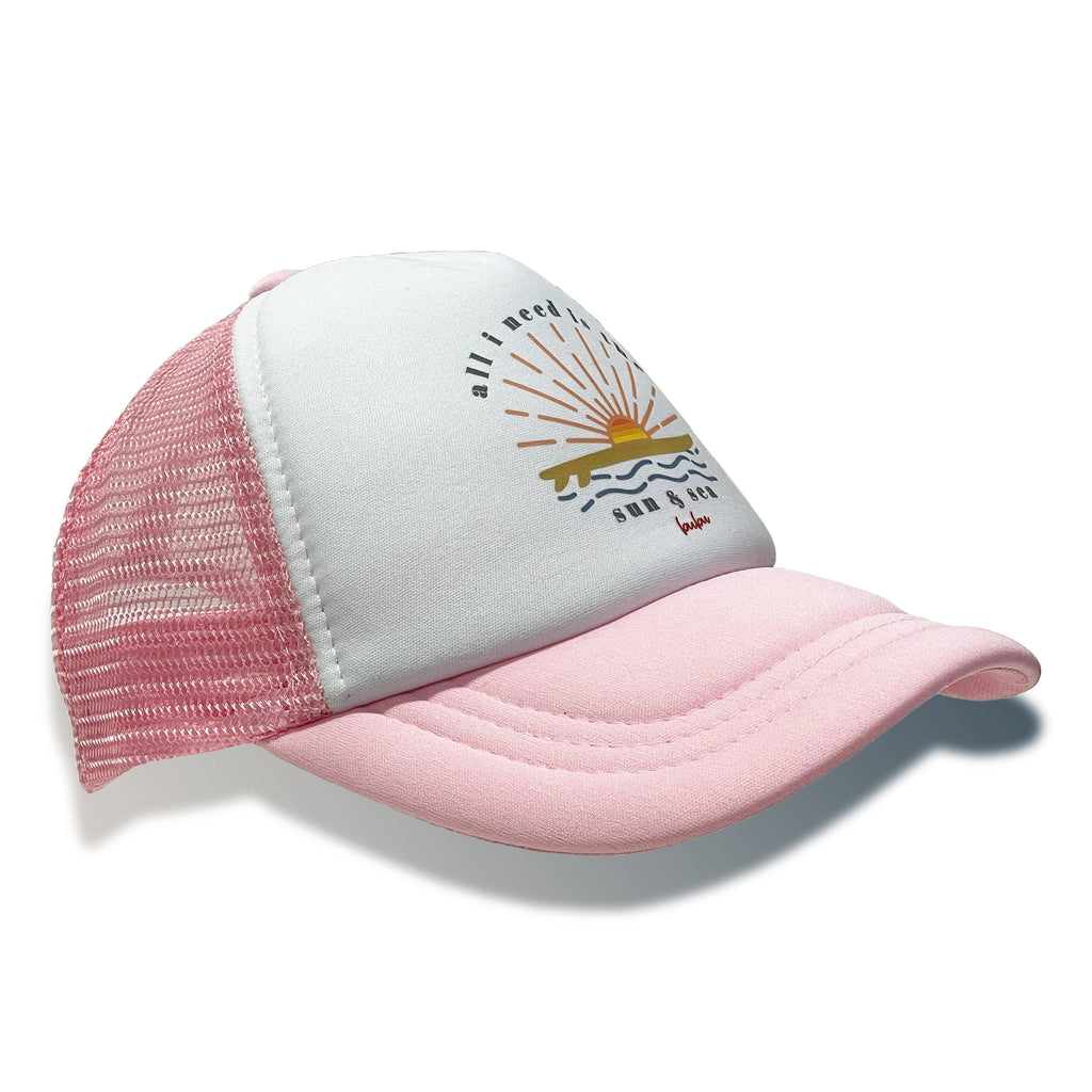 Sun & Sea Trucker Hat (multi color)
