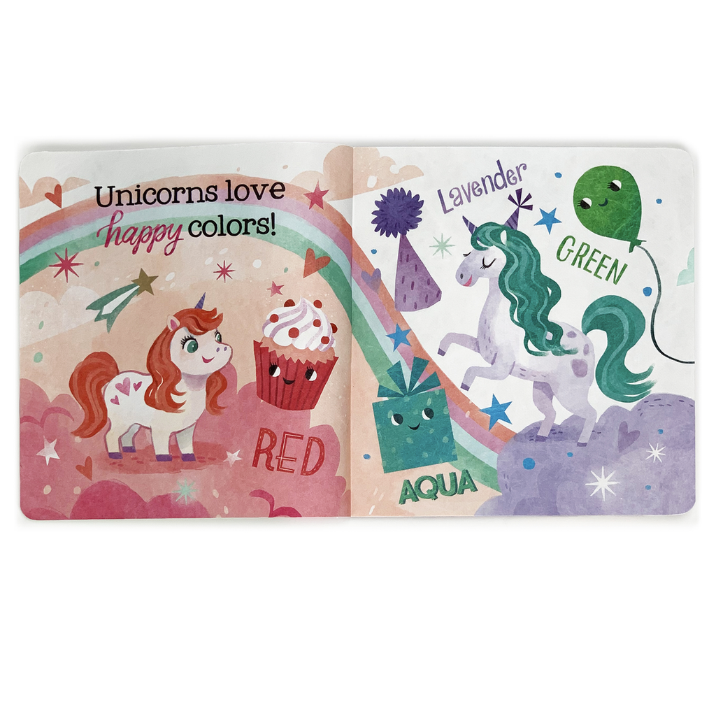 Unicorns Love Colors (Tuffy Teether Indestructible Book)