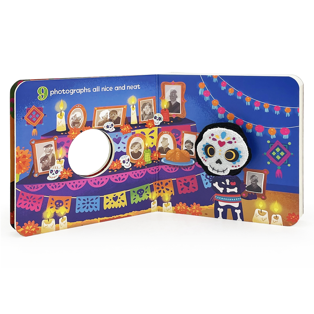 Día De Los Muertos Day of The Dead Finger Puppet Board Book