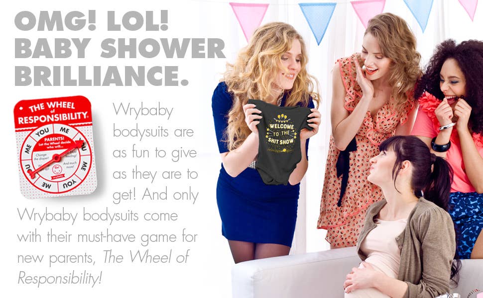 Welcome to the Shit Show | Funny Baby Clothing | White