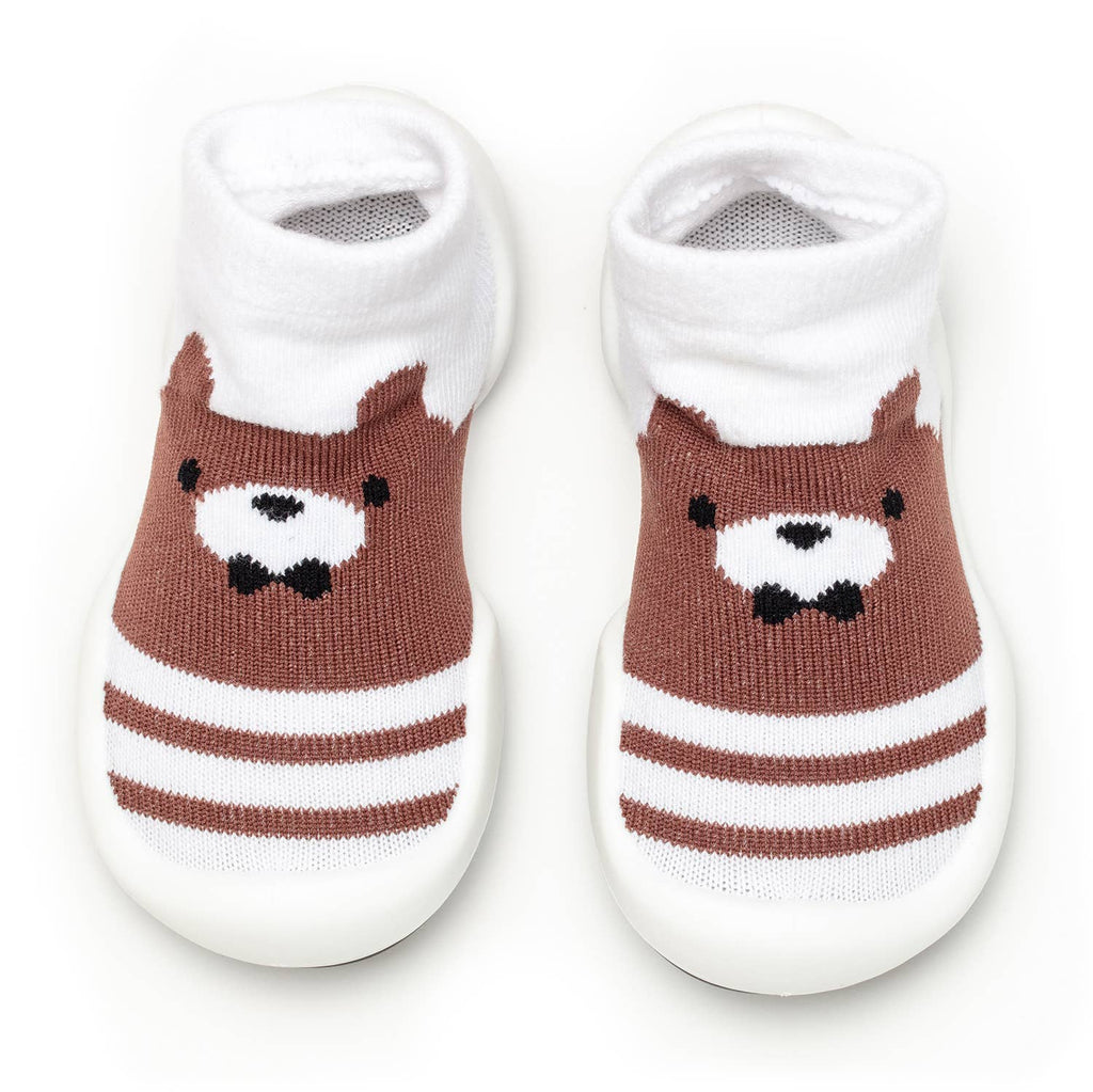Komuello first walker baby sock shoes-Big Bear