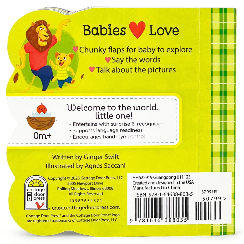 Babies Love Daddy Lift-a-Flap Book