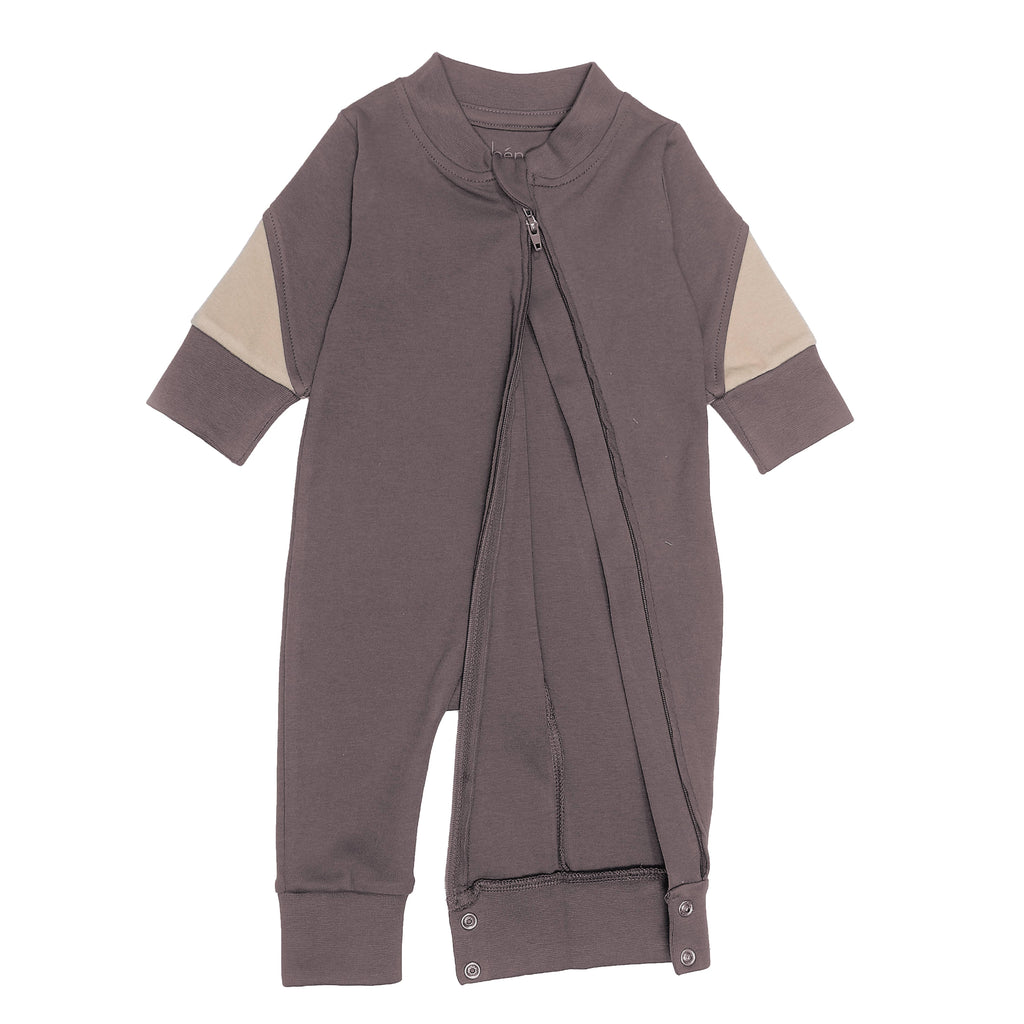 ALOHA: Organic Zipped Jumpsuit/Romper