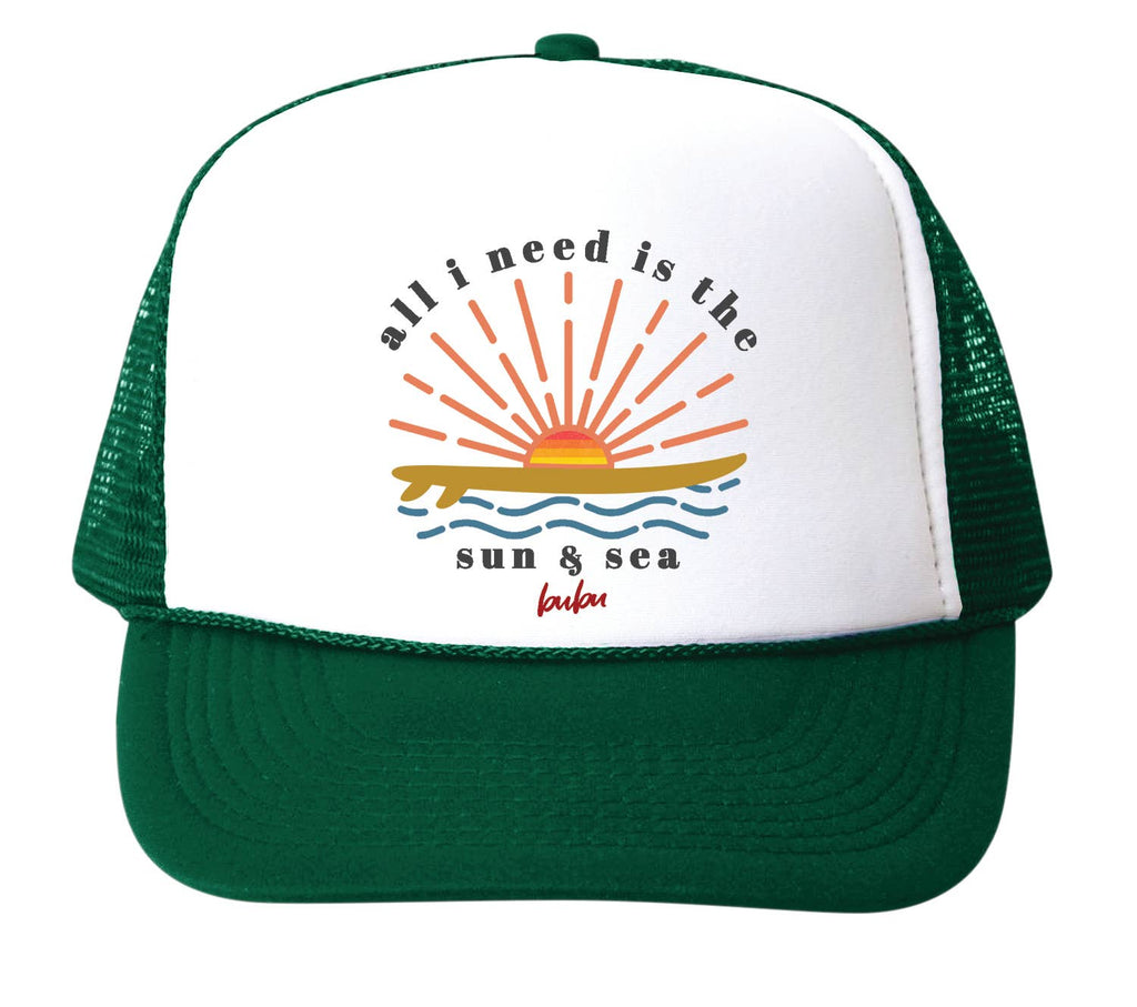 Sun & Sea Trucker Hat (multi color)