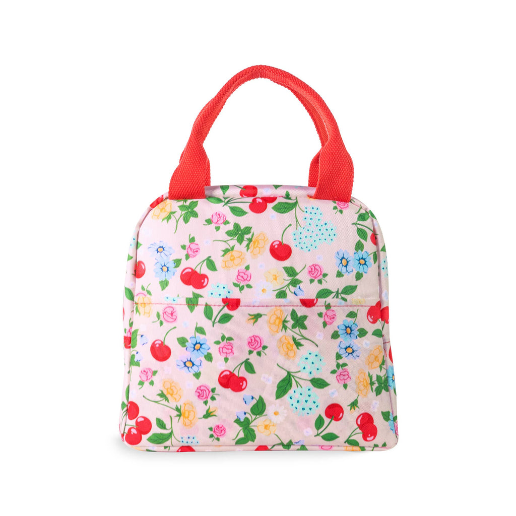 Lunch Tote, Flowers and Fruit