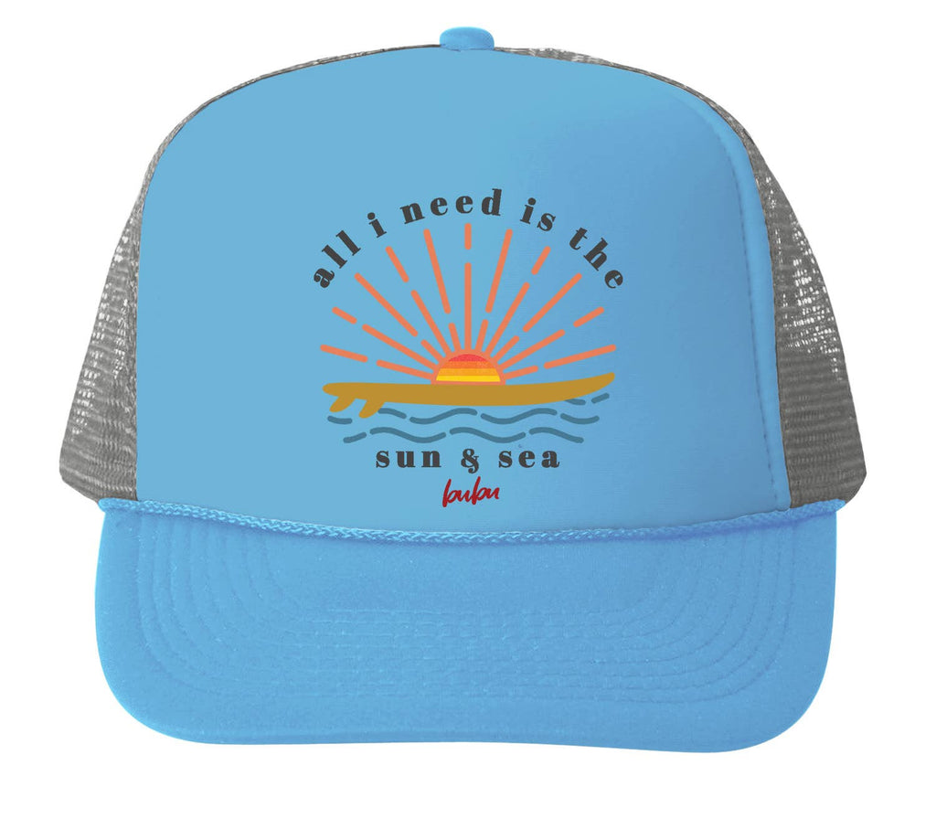 Sun & Sea Trucker Hat (multi color)