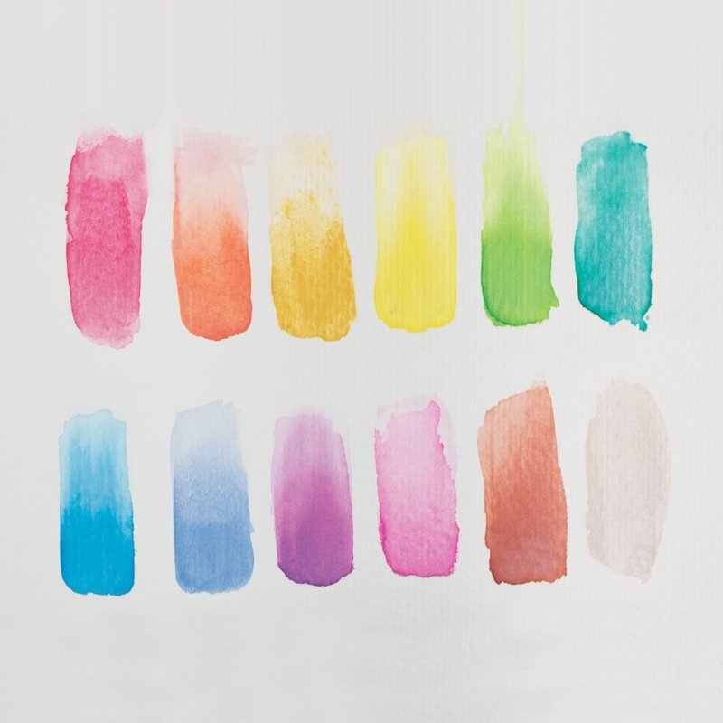 chroma blends watercolor paint set - pearlescent
