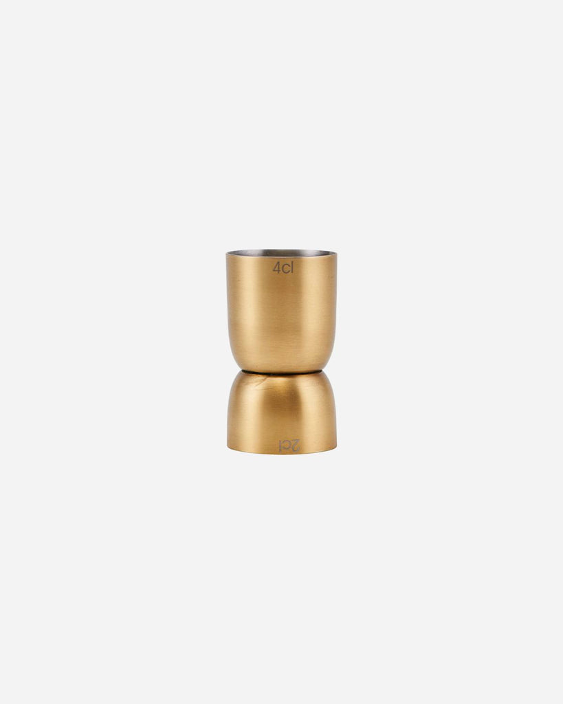 BRASS FINISH MEASURING CUP