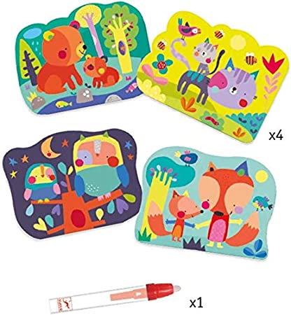 Magic coloring kit- Hidden Woods