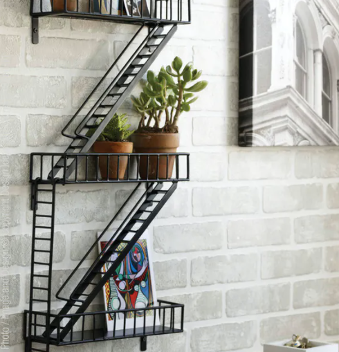 Fire Escape Shelf