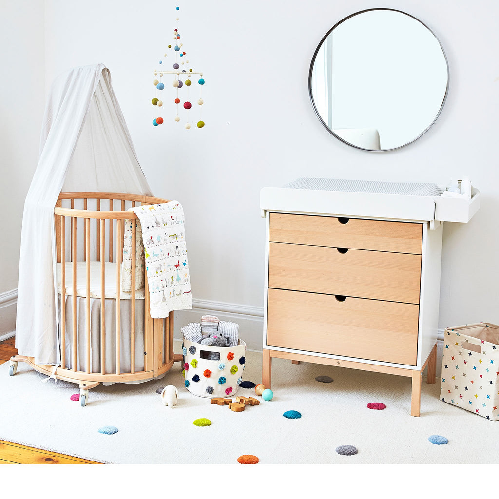 Pencil Dot Fitted Sheet