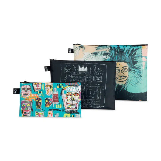 Basquiat Zip Pockets