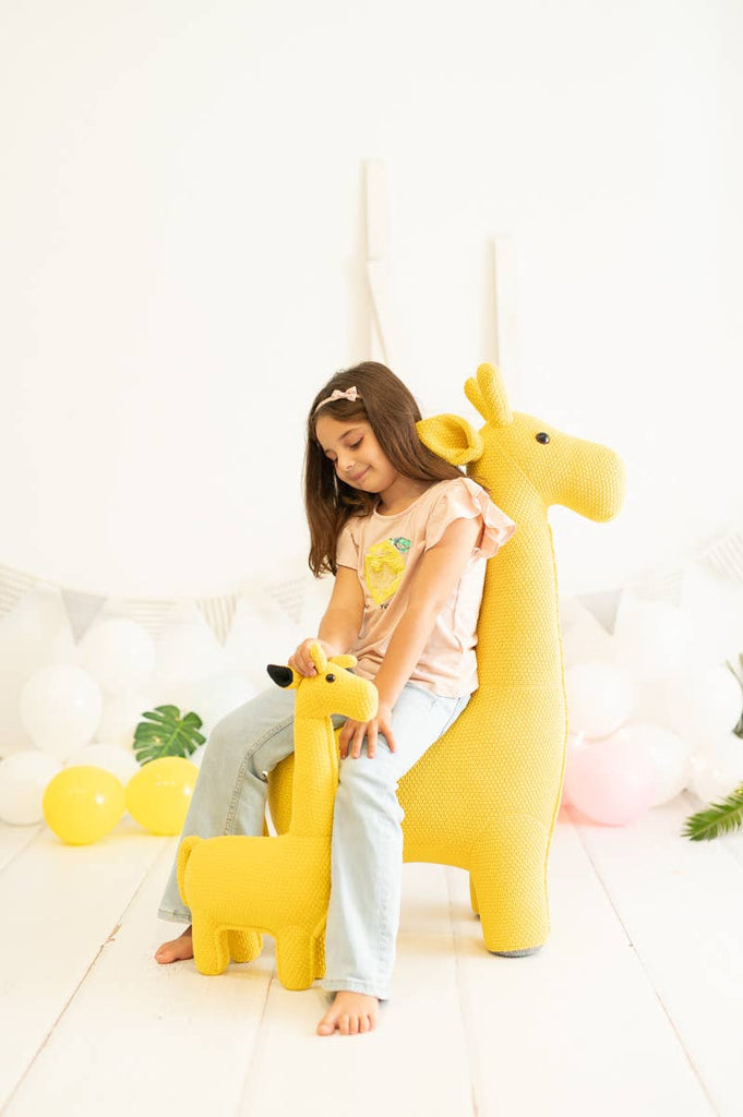 100% COTTON GIRAFFE PLUSH TOY PACK