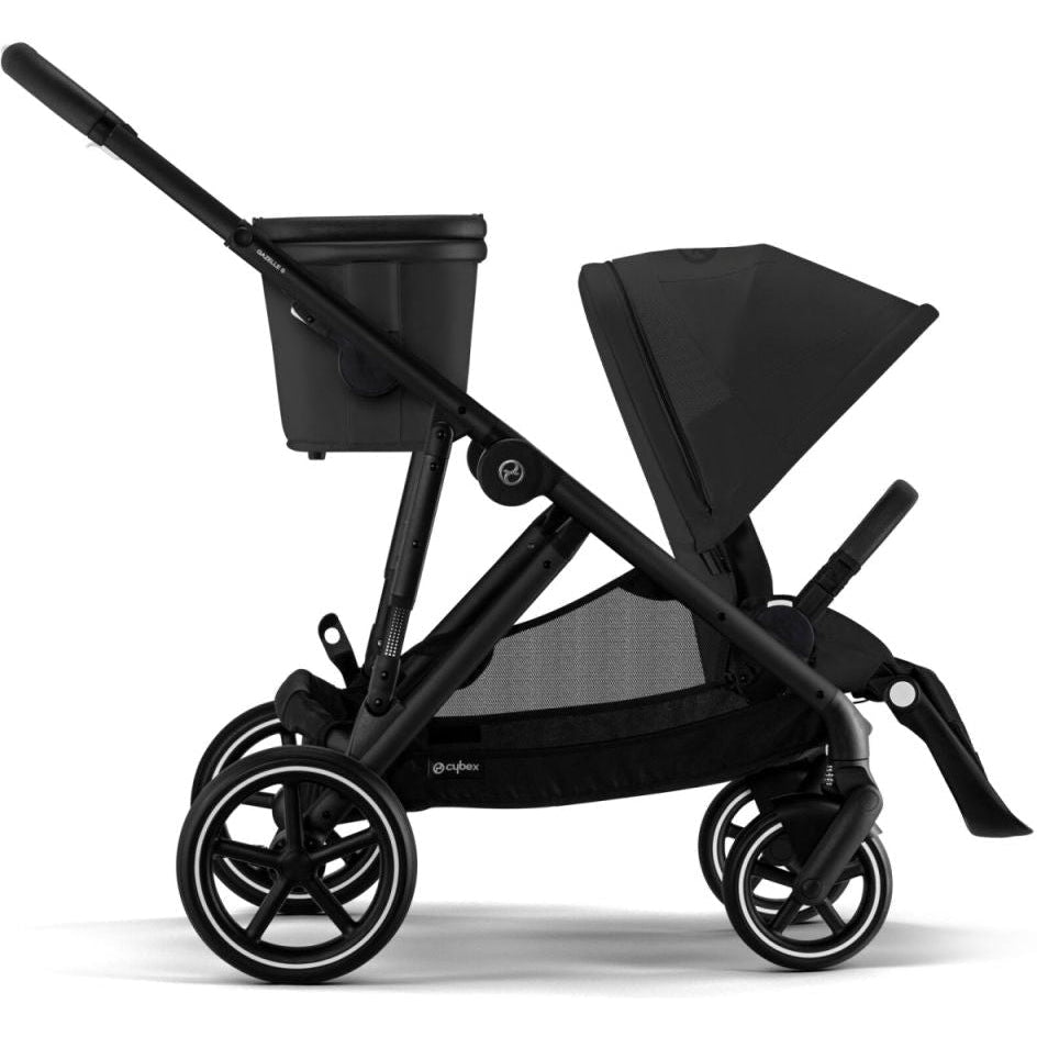 Cybex Gazelle S 2 Stroller (Black Frame | Moon Black Seat) | EXCLUSIVE!
