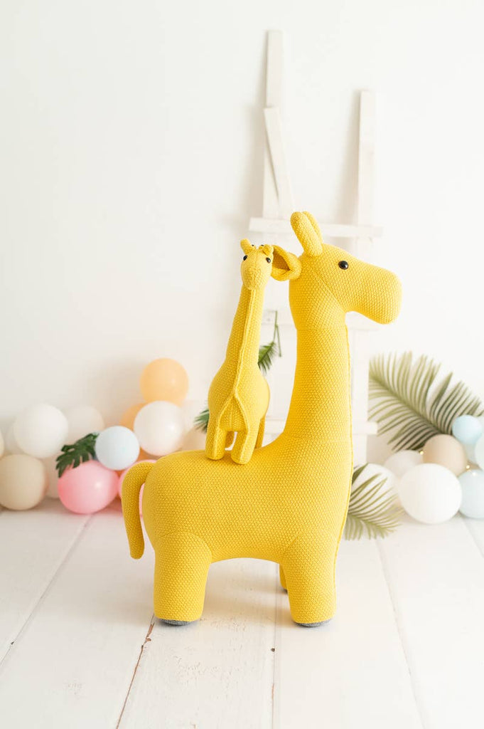 100% COTTON GIRAFFE PLUSH TOY PACK