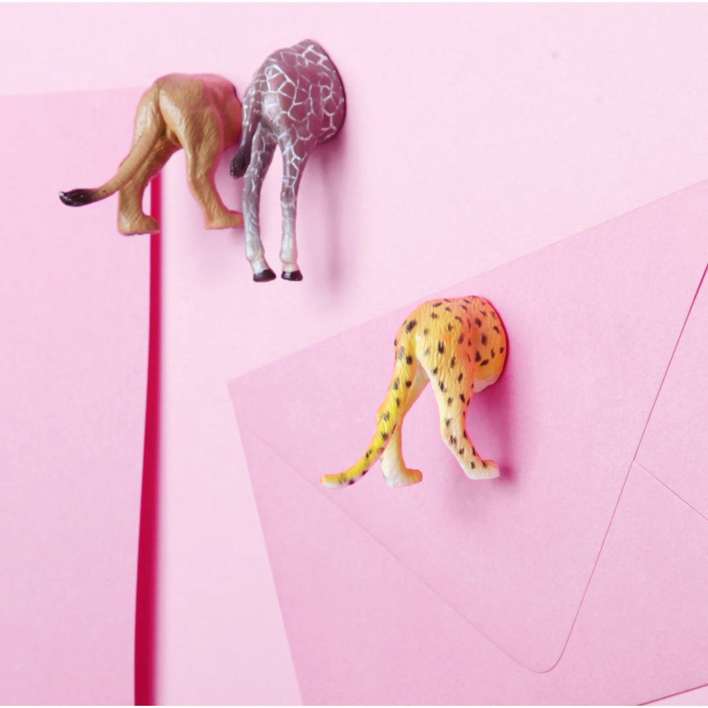 Safari Animal Butt Magnets