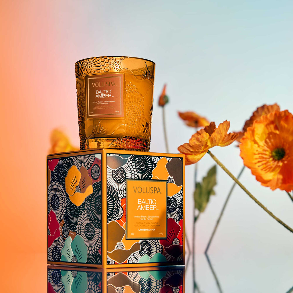 Baltic Amber Boxed Candle 9oz - Limited Edition