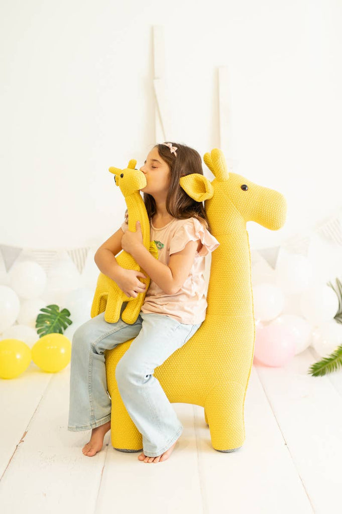 100% COTTON GIRAFFE PLUSH TOY PACK