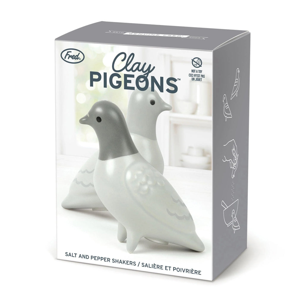 Clay Pigeons Salt & Pepper Shaker Set