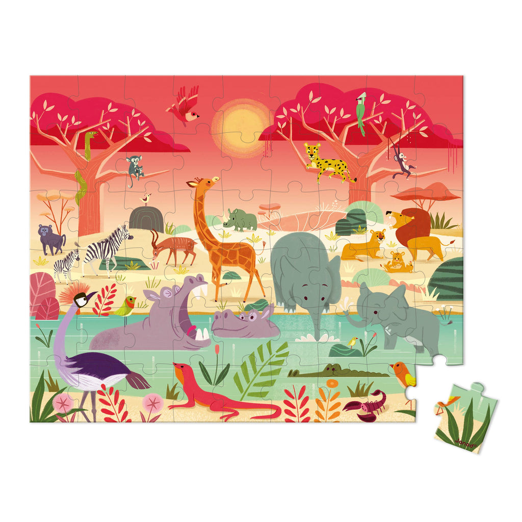 Animal Reserve puzzle 54pc