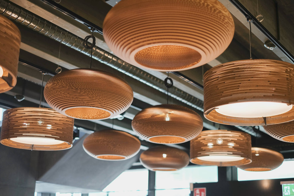 GrayPants Pendant Lights: Natural / Disc 20