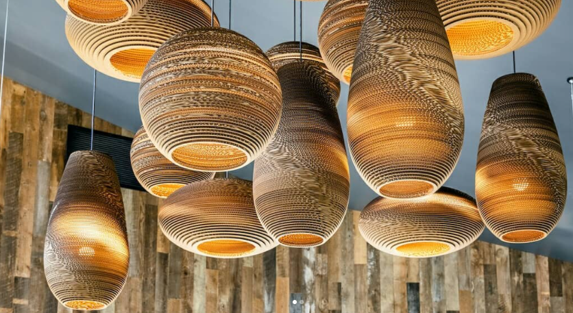 GrayPants Pendant Lights: Natural / Disc 20