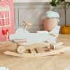 Wood AIrplane Rocker & Ride On